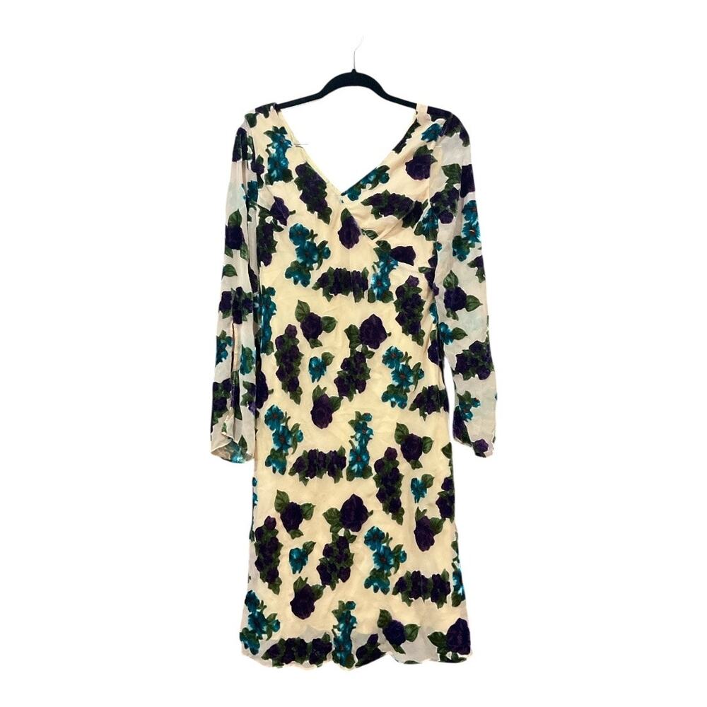 Y2K Fiori Di Zucca Dress Women Large Vintage